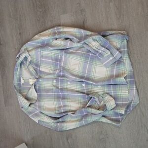 NWT Aeropostale Plaid Flannel Top